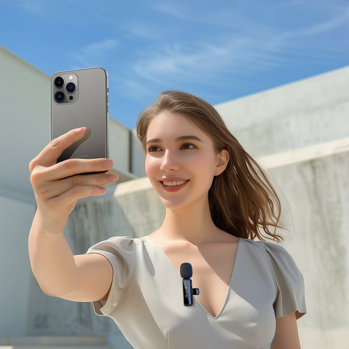 Wireless H65 Clip-On Microphone for Phone and Computer