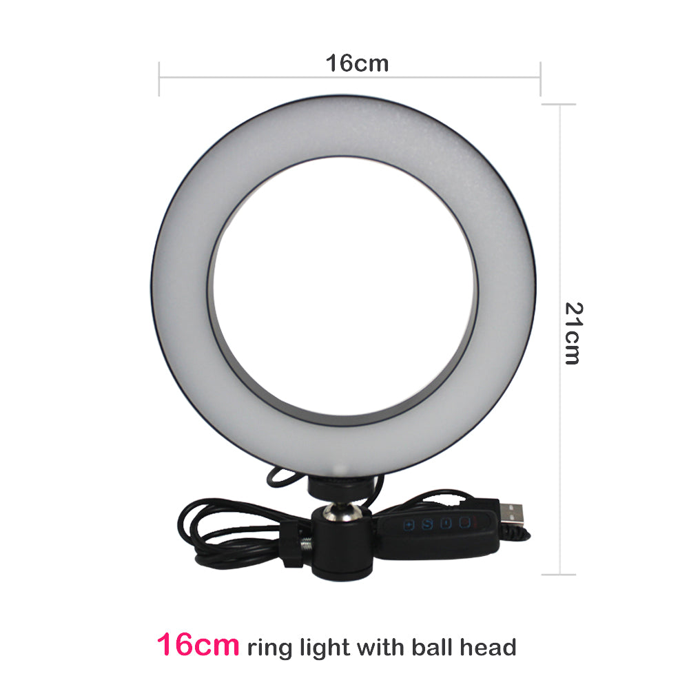 Tripod Ring Light with Fill Light for Live Streaming and Beauty Videos