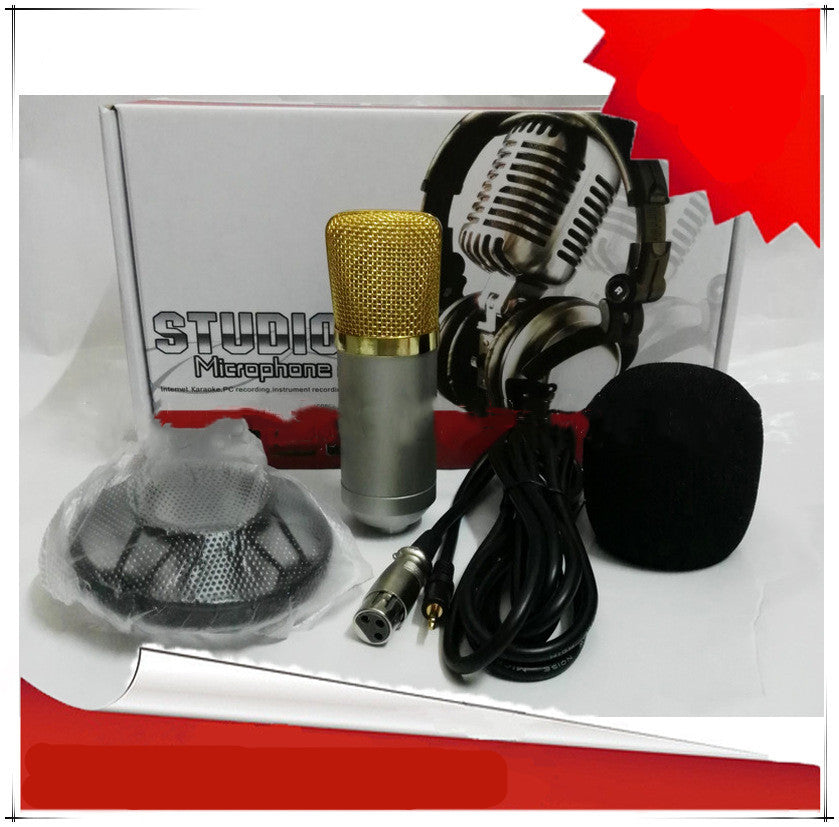 External Condenser Microphone with Sound Card