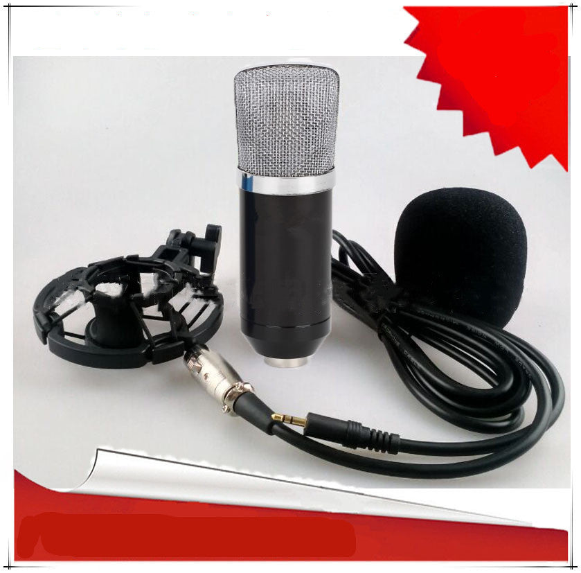 External Condenser Microphone with Sound Card