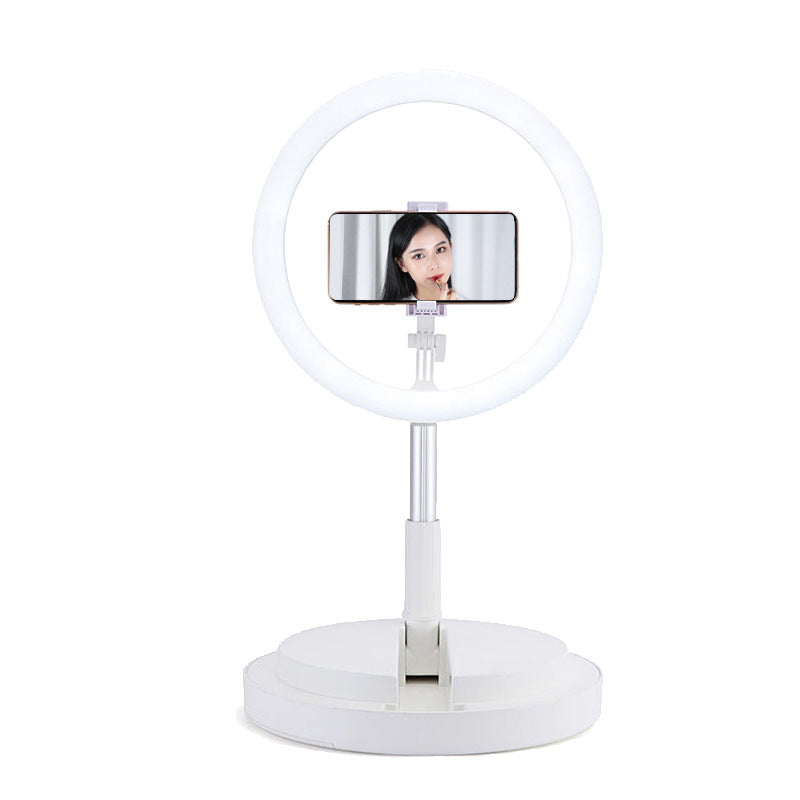 10 Inch Dimmable LED Selfie Ring Light with Tripod for YouTube Vlog