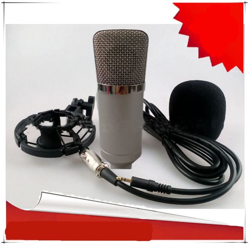 External Condenser Microphone with Sound Card