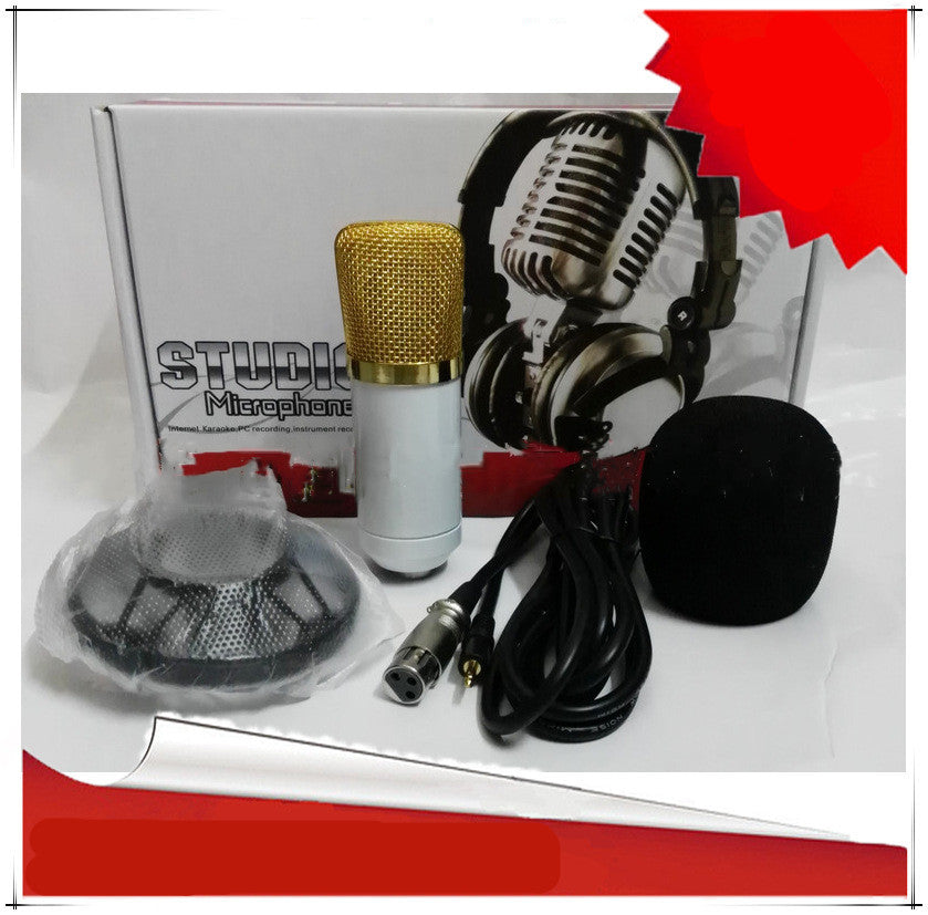 External Condenser Microphone with Sound Card