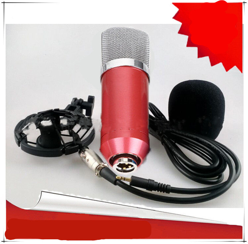 External Condenser Microphone with Sound Card