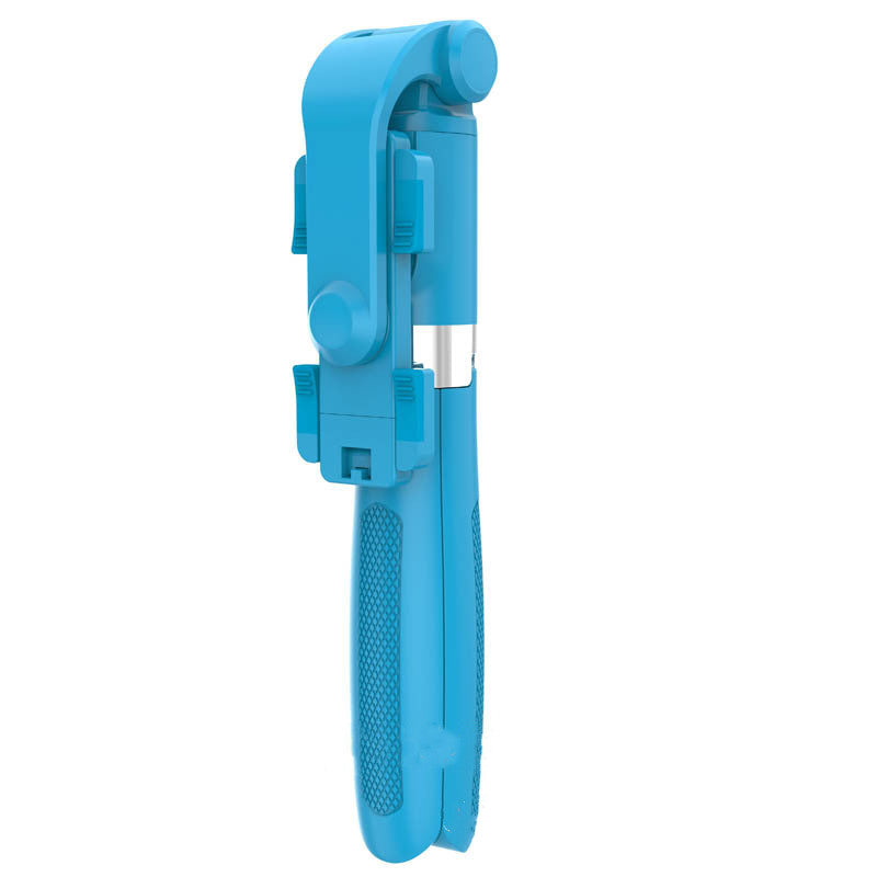 Universal Bluetooth Selfie Stick Tripod with Triangle Phone Holder for Live