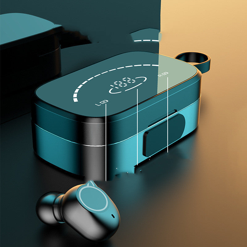 Wireless Bluetooth TWS Earphones with Mic Stereo Bass for Sports