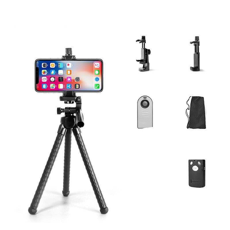 Octopus Desktop Tripod and Handheld Stand for Mobile Phones and Tablets