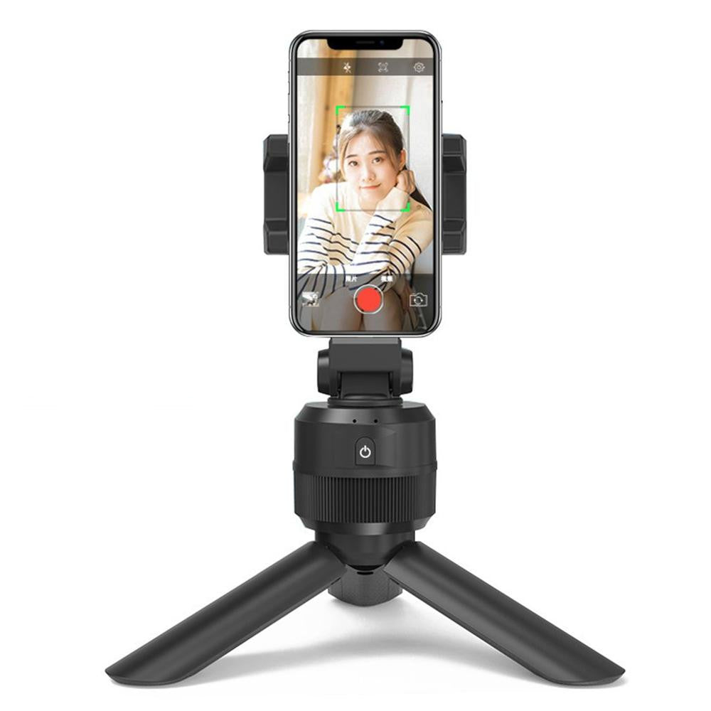 AI Smart Selfie Stick with Face Recognition and Electric Phone Holder