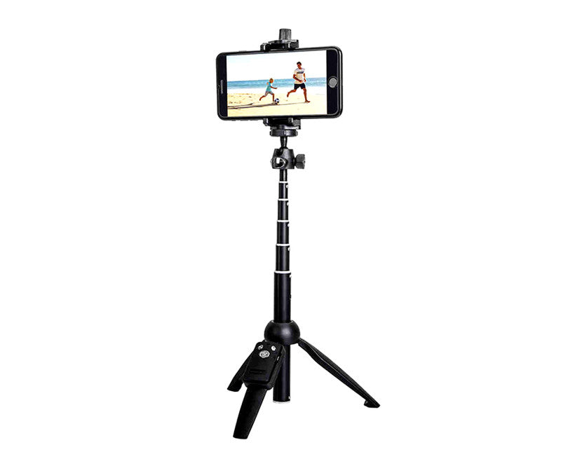 Portable Anti-Shake Selfie Stick with Tripod for Mobile Phones