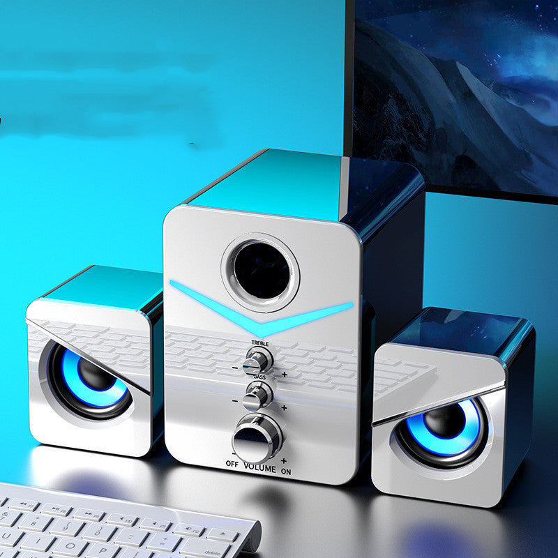 Desktop Bluetooth Sound Bar Speaker with Compact Design