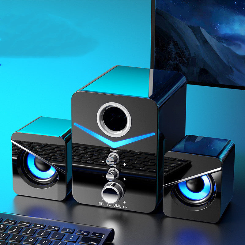 Desktop Bluetooth Sound Bar Speaker with Compact Design