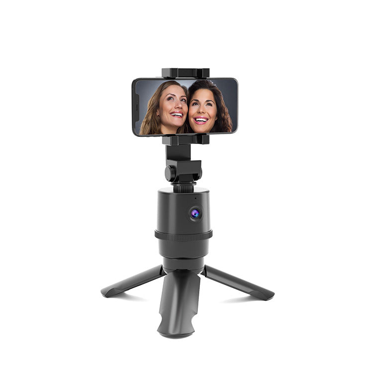 360° AI Face Tracking Selfie Pole with Pan-Tilt Camera Phone Bracket