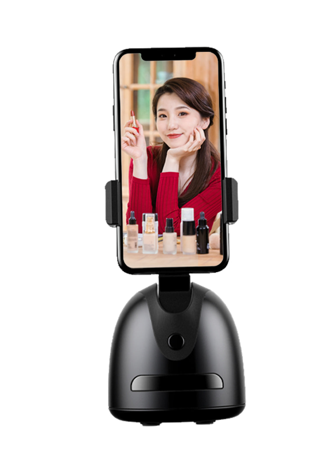 360° AI Smart Face Tracking Vlog Camera with Fill Light for Mobile