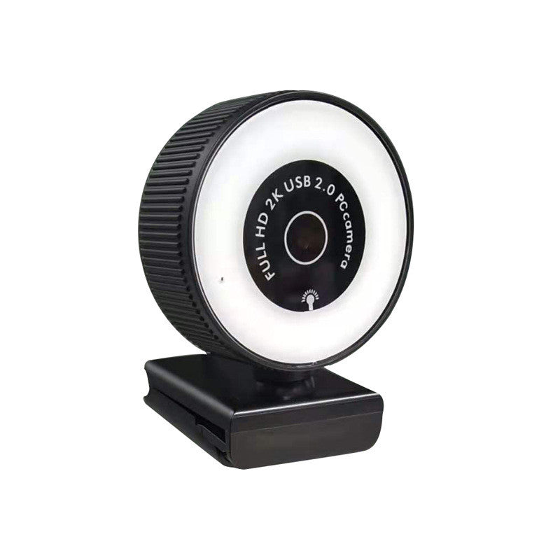 1080P 2K HD Autofocus Webcam with Microphone and Cover for Streaming
