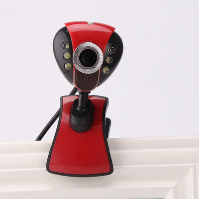 USB HD 1080P Webcam with Light for Computer Video Conference
