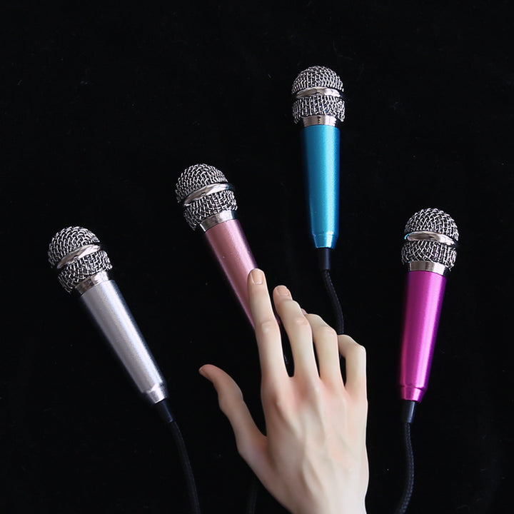 BJD Mini Microphone for Doll Photography and Concert Props