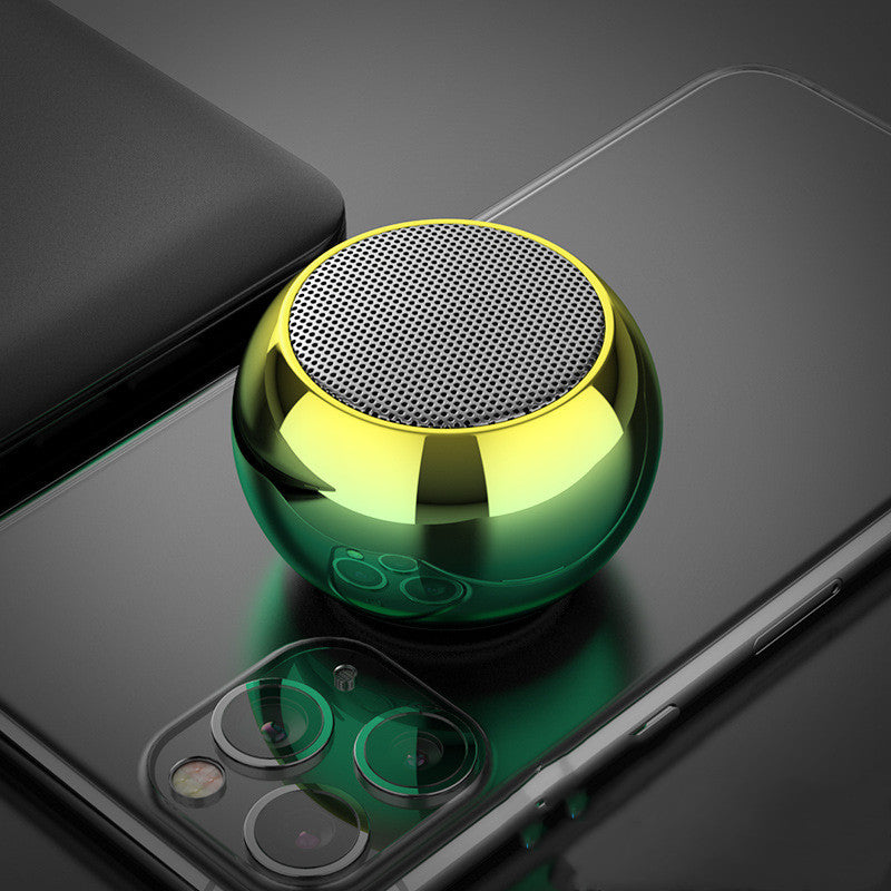 M3 3D Mini Wireless Bluetooth Speaker with Colorful Electroplating and Subwoofer