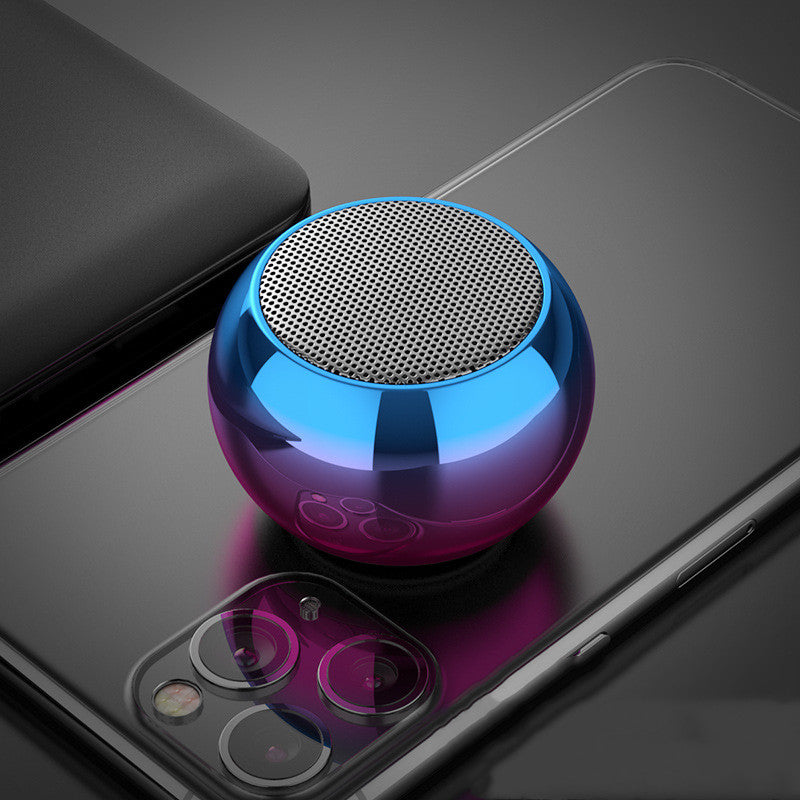 M3 3D Mini Wireless Bluetooth Speaker with Colorful Electroplating and Subwoofer