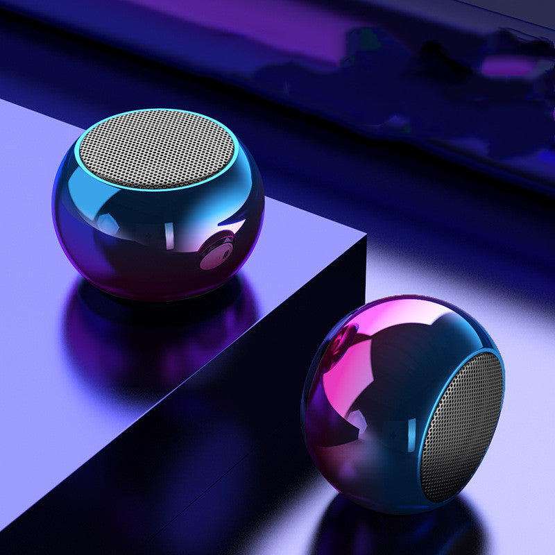 M3 3D Mini Wireless Bluetooth Speaker with Colorful Electroplating and Subwoofer