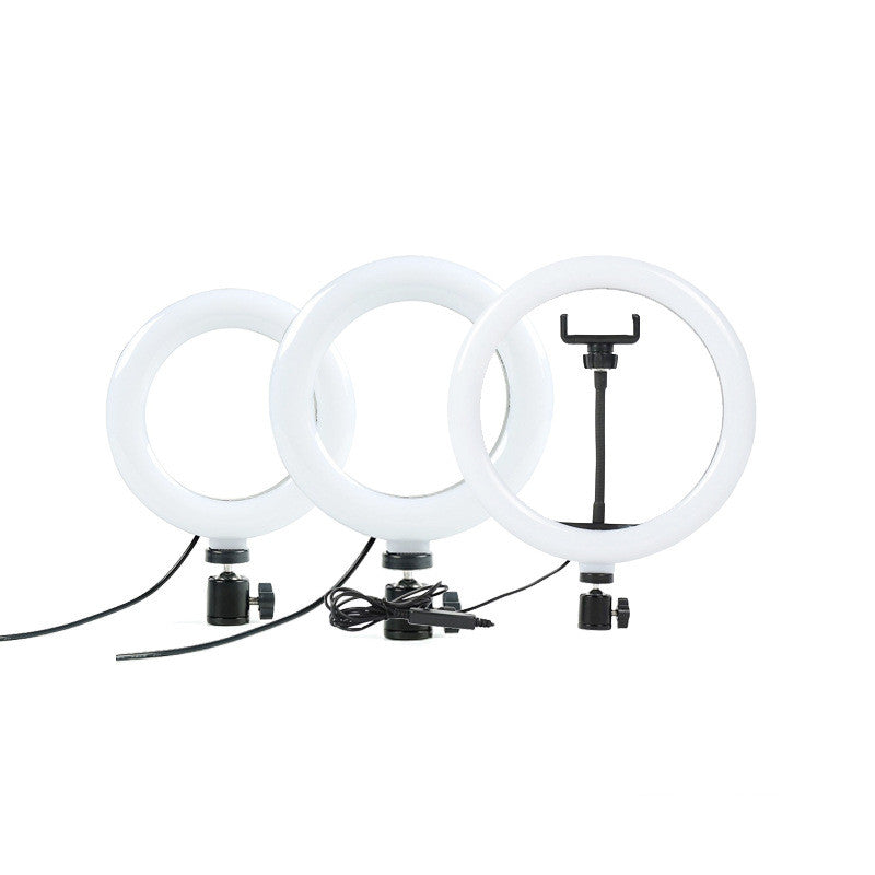 Desktop LED Ring Fill Light with Tripod and Bluetooth for Mobile