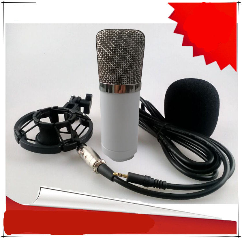 External Condenser Microphone with Sound Card