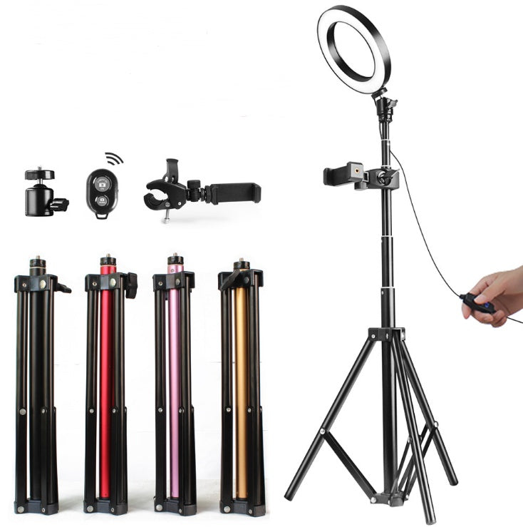 Tripod Ring Light with Fill Light for Live Streaming and Beauty Videos