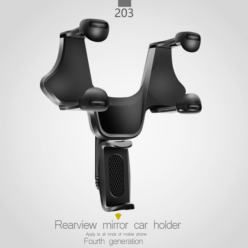 Universal Rearview Mirror Car Phone Holder Mount