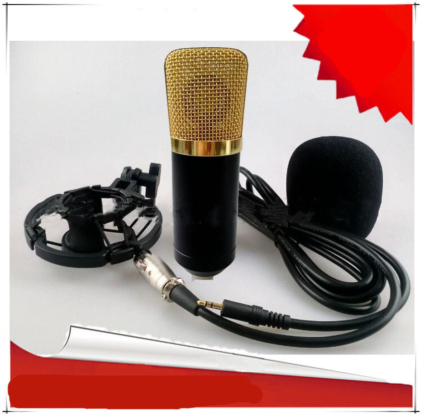 External Condenser Microphone with Sound Card
