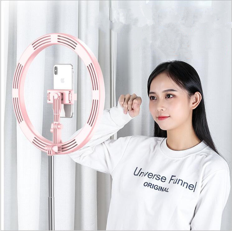 10 Inch Dimmable LED Selfie Ring Light with Tripod for YouTube Vlog