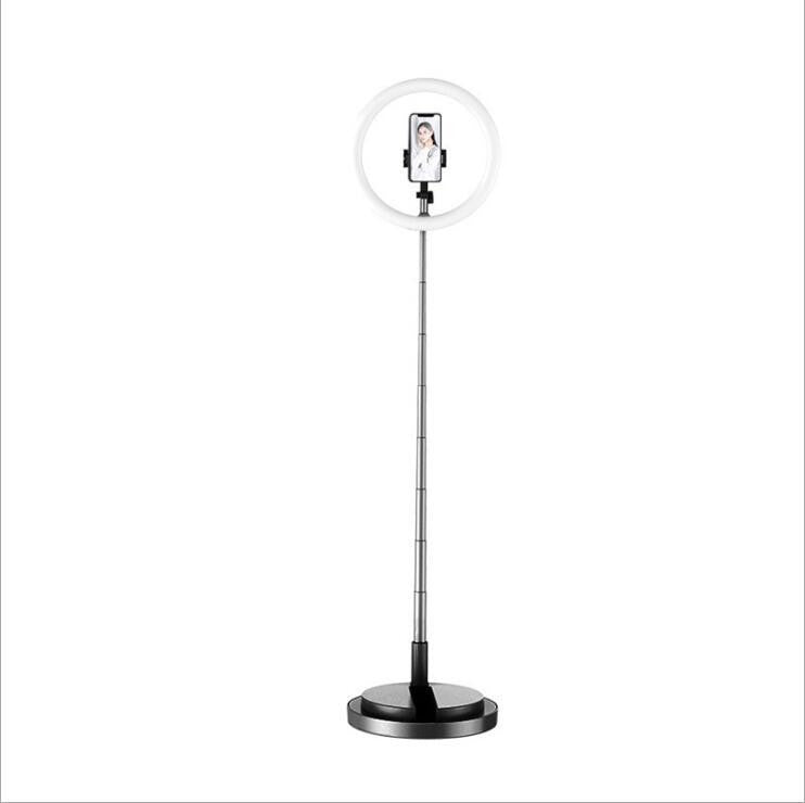 10 Inch Dimmable LED Selfie Ring Light with Tripod for YouTube Vlog