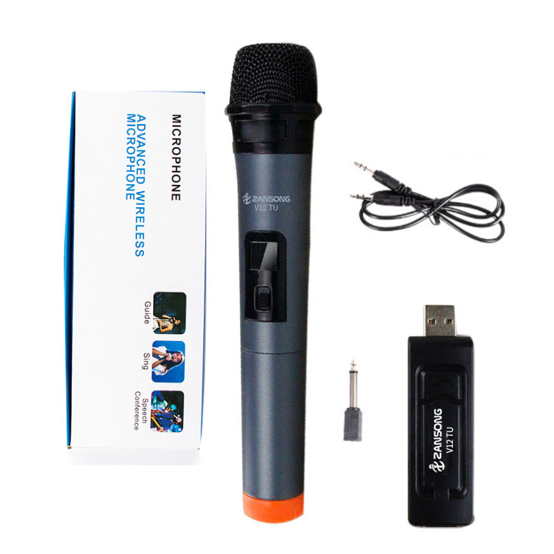 Wireless V12 Microphone for Speaker, Computer, and Amplifier