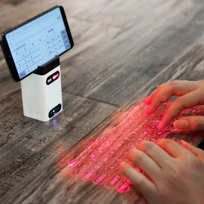 LEING FST Bluetooth Virtual Laser Keyboard with Mouse Function for Devices