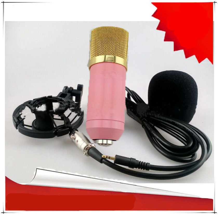 External Condenser Microphone with Sound Card