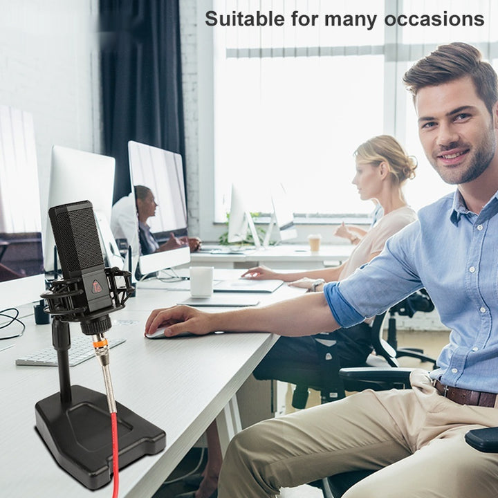 Wired Condenser Noise-Cancelling Microphone