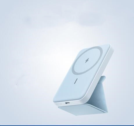 Magnetic Wireless Portable Power Bank 5000mAh with Stand