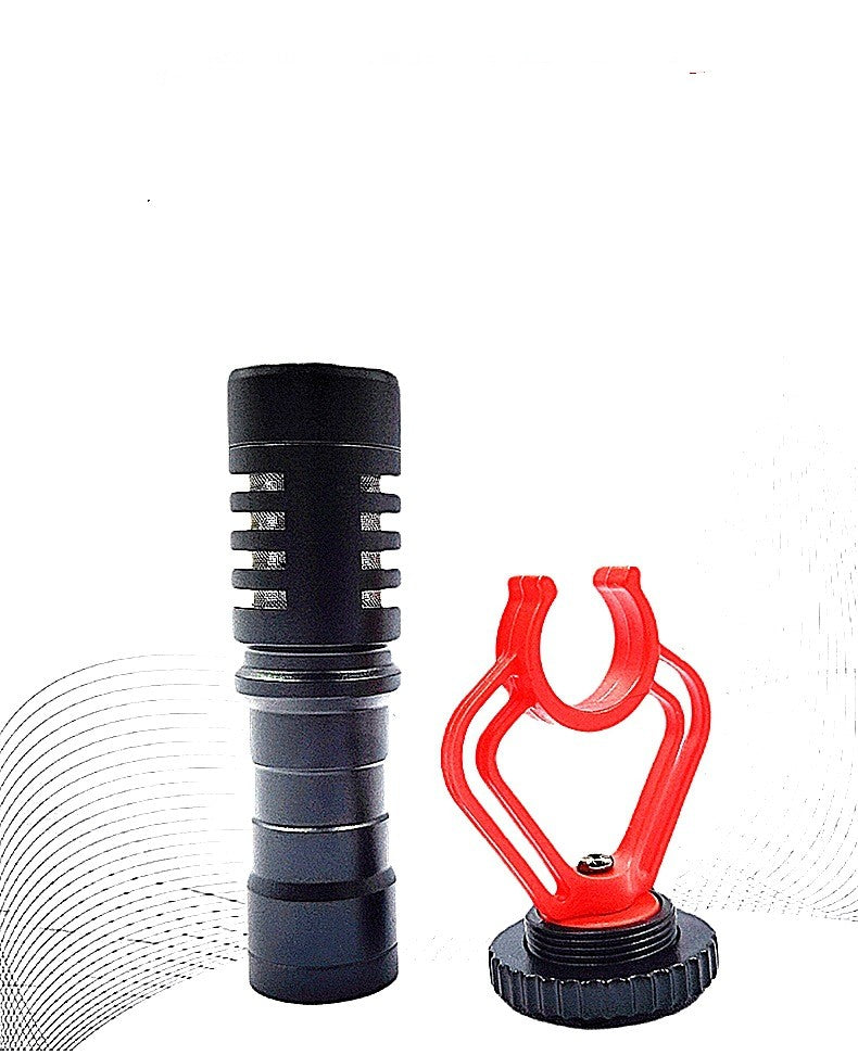 Gun-Type Condenser Microphone for Mobile Phone and SLR Camera