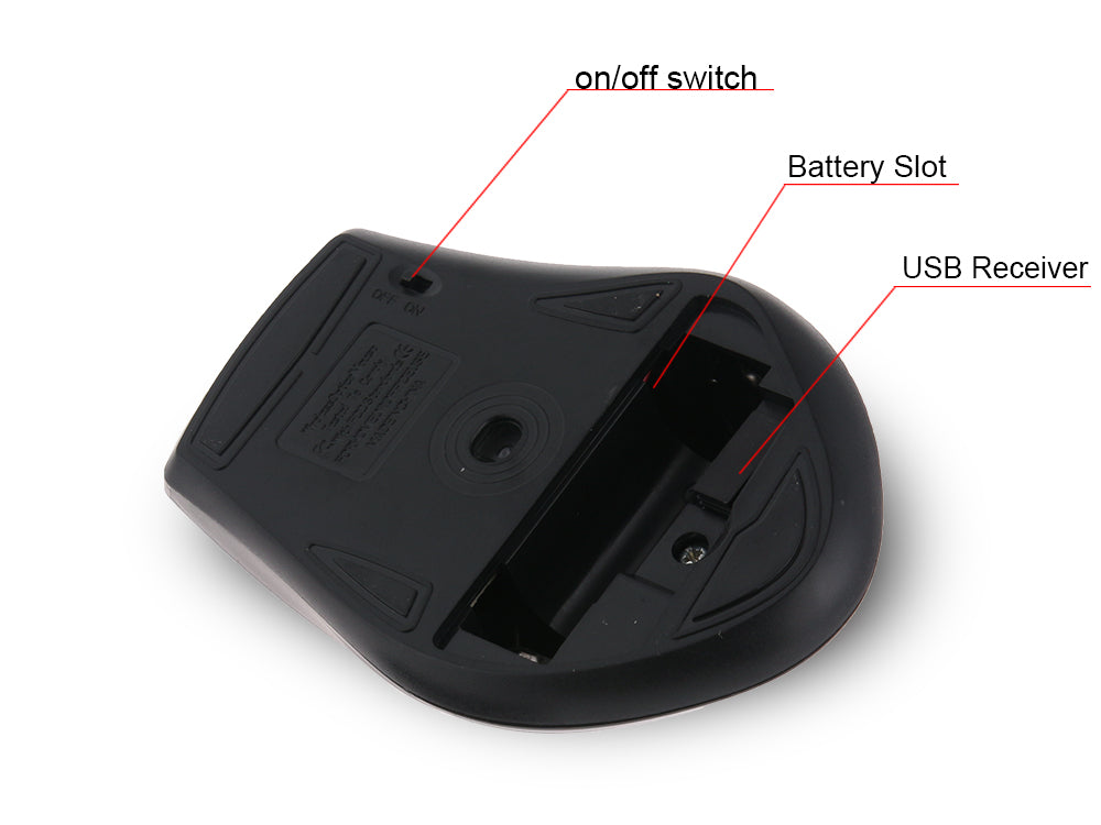 2.4GHz Wireless Gaming Mouse for PC and Laptop