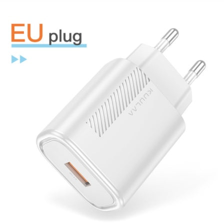 Digital Power Adapter with EU, US, and UK Plugs