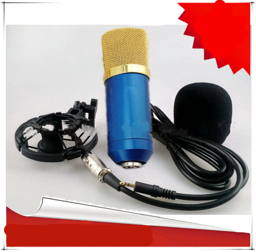 External Condenser Microphone with Sound Card