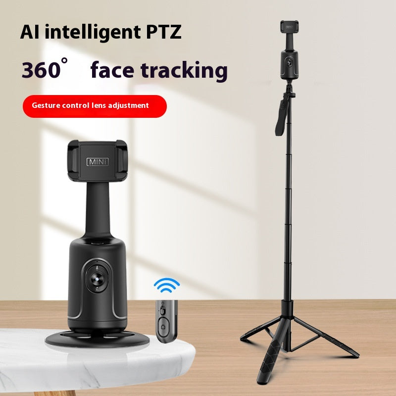360 Auto Face Tracking AI Smart Gimbal Phone Holder for Video