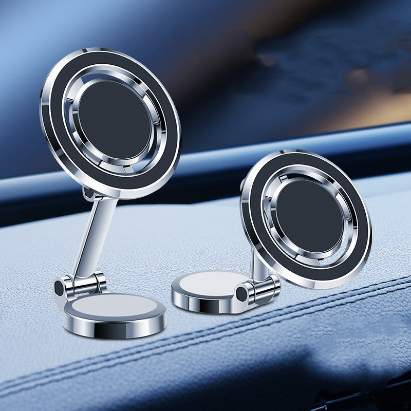 360° Rotatable Flexible Car Phone Holder Clip with Double Stand Bracket