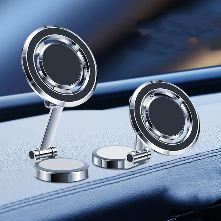 360° Rotatable Flexible Car Phone Holder Clip with Double Stand Bracket