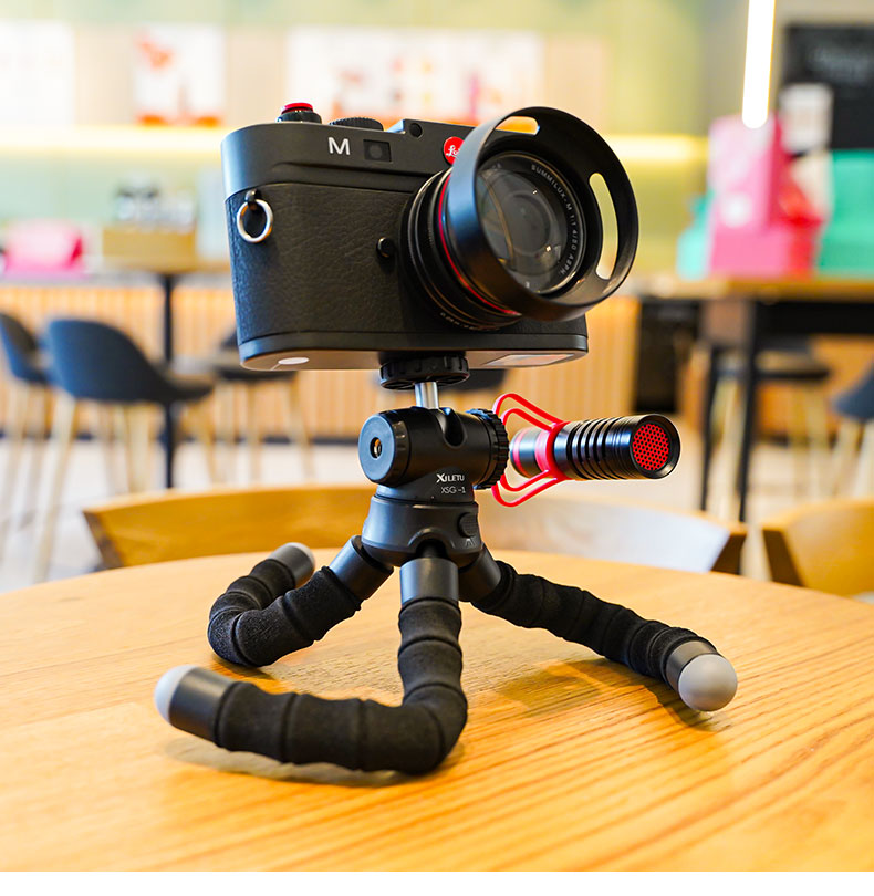 Portable Desktop Octopus Tripod with Ball Head for Mobile Shooting