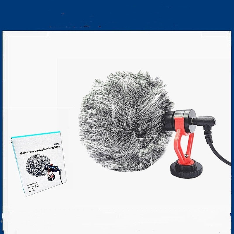 Gun-Type Condenser Microphone for Mobile Phone and SLR Camera