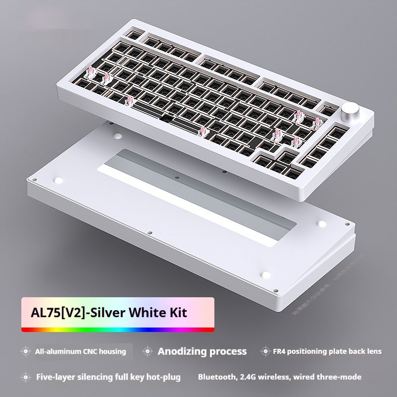 Heiji Snake Aluminum Mechanical Keyboard with Wired and Bluetooth Modes