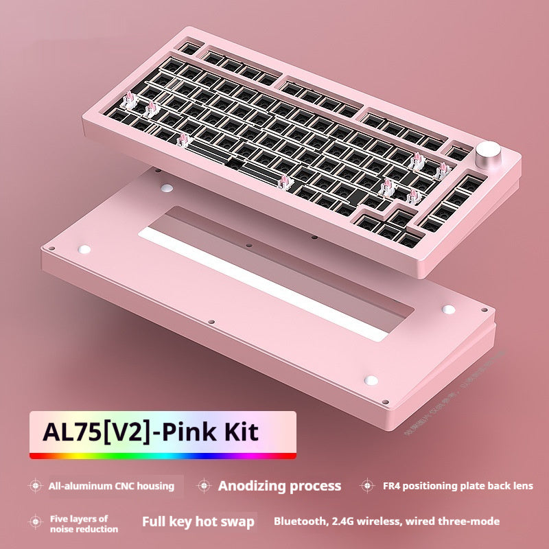 Heiji Snake Aluminum Mechanical Keyboard with Wired and Bluetooth Modes