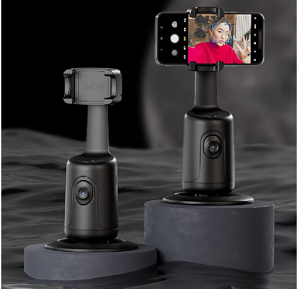 360 Auto Face Tracking AI Smart Gimbal Phone Holder for Video