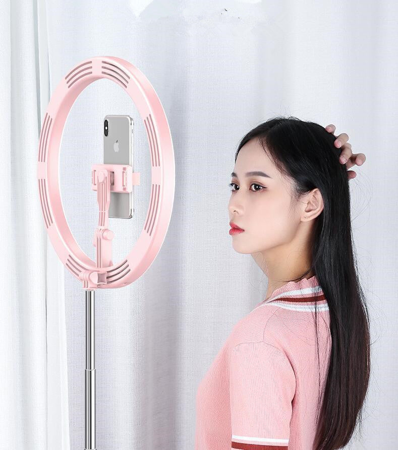 10 Inch Dimmable LED Selfie Ring Light with Tripod for YouTube Vlog