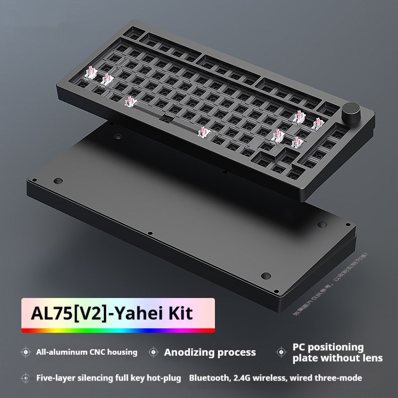Heiji Snake Aluminum Mechanical Keyboard with Wired and Bluetooth Modes