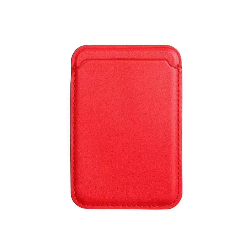 MagSafe Magnetic Leather Card Holder Wallet Case for iPhone 12–14 Pro Max